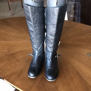 Sole Society leather equestrian style boots. s.9.5